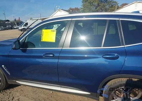 2024 BMW X3 Sdrive30I из США, поврежденный, VIN 5UX43DP08R9U64053